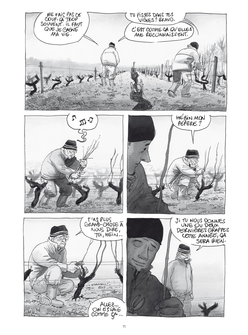 Extrait n°8 de la bd Les ignorants, récit d'une initiation croisée par Étienne Davodeau