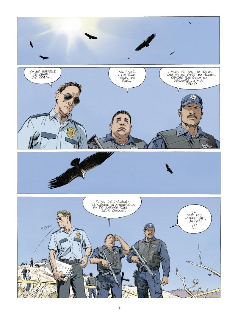 Extrait n°1 de la bd Juarez par Nathalie Sergeef