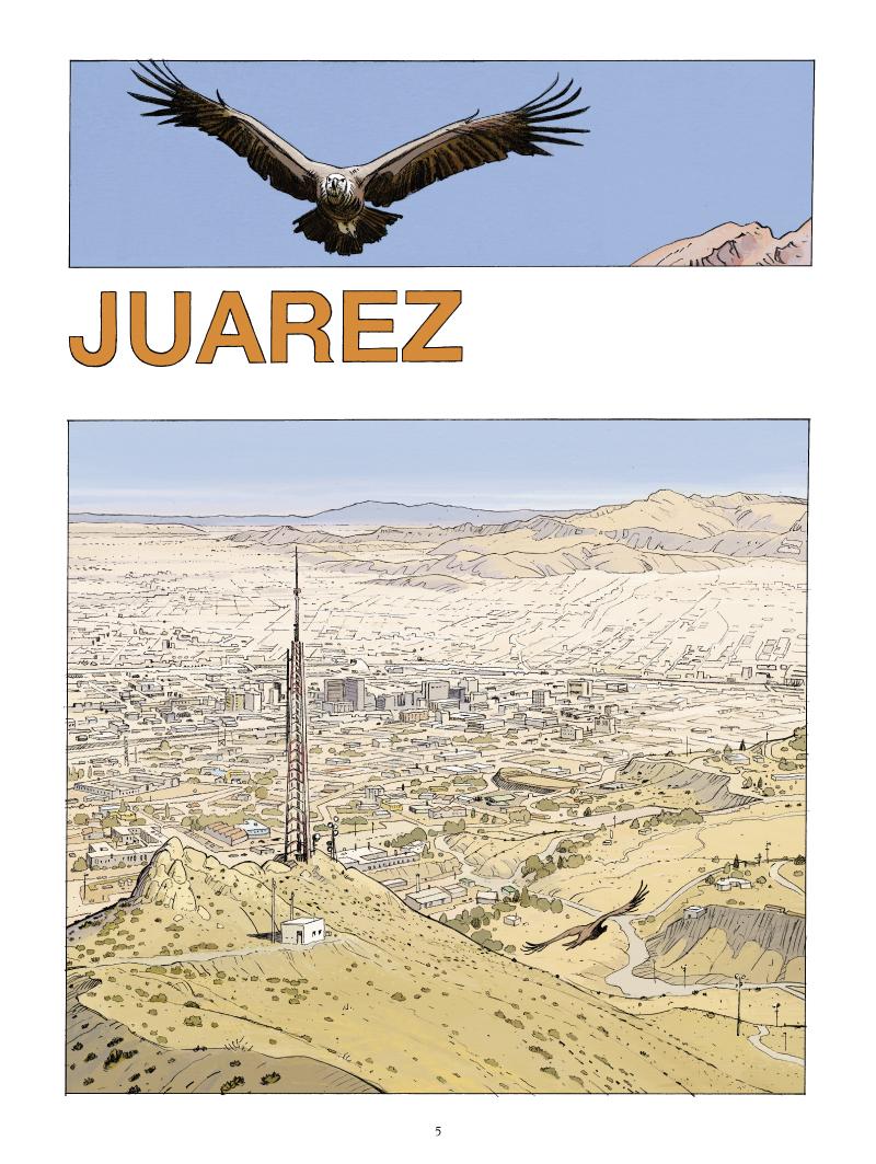 Extrait n°3 de la bd Juarez par Nathalie Sergeef