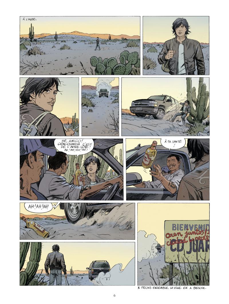 Extrait n°4 de la bd Juarez par Nathalie Sergeef