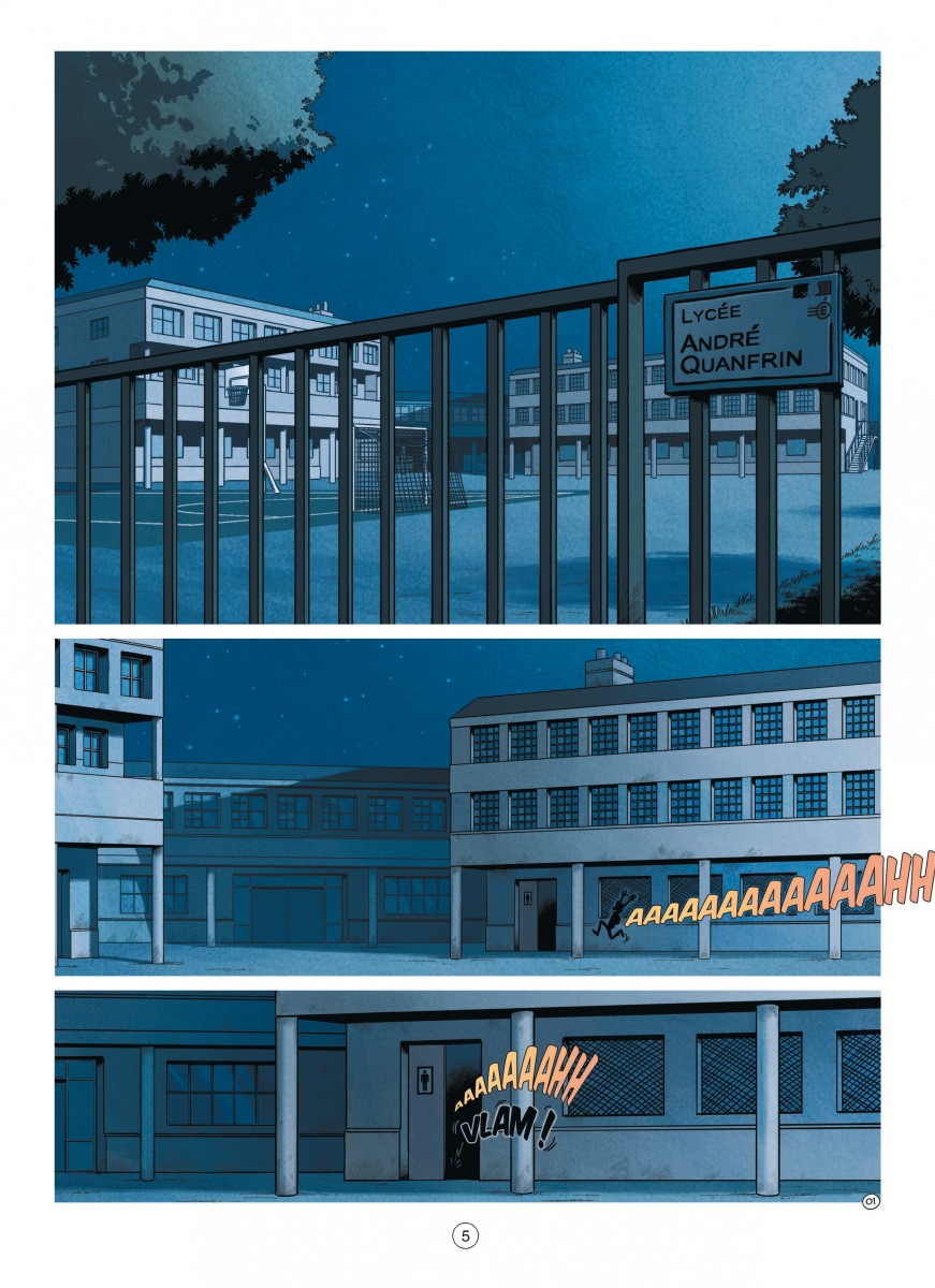 Extrait n°1 de la bd tome 1 par Nadine Thomas