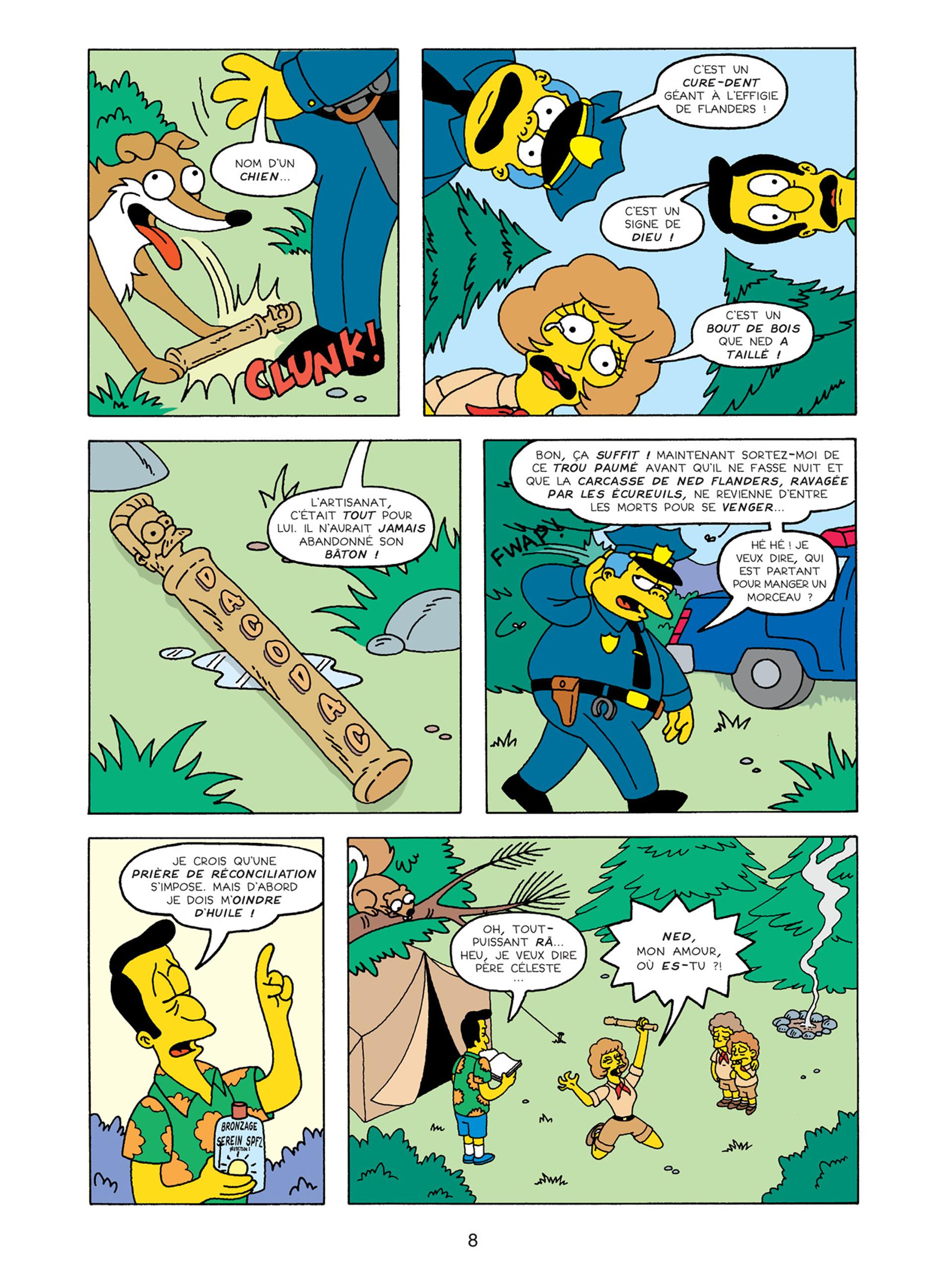 Extrait n°4 de la bd tome 15 par Matt Groening
