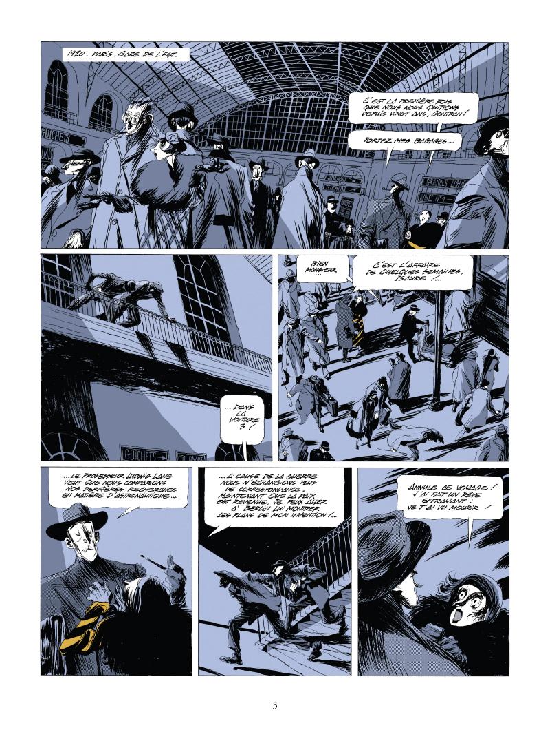 Extrait n°1 de la bd tome 1 par Noël Simsolo