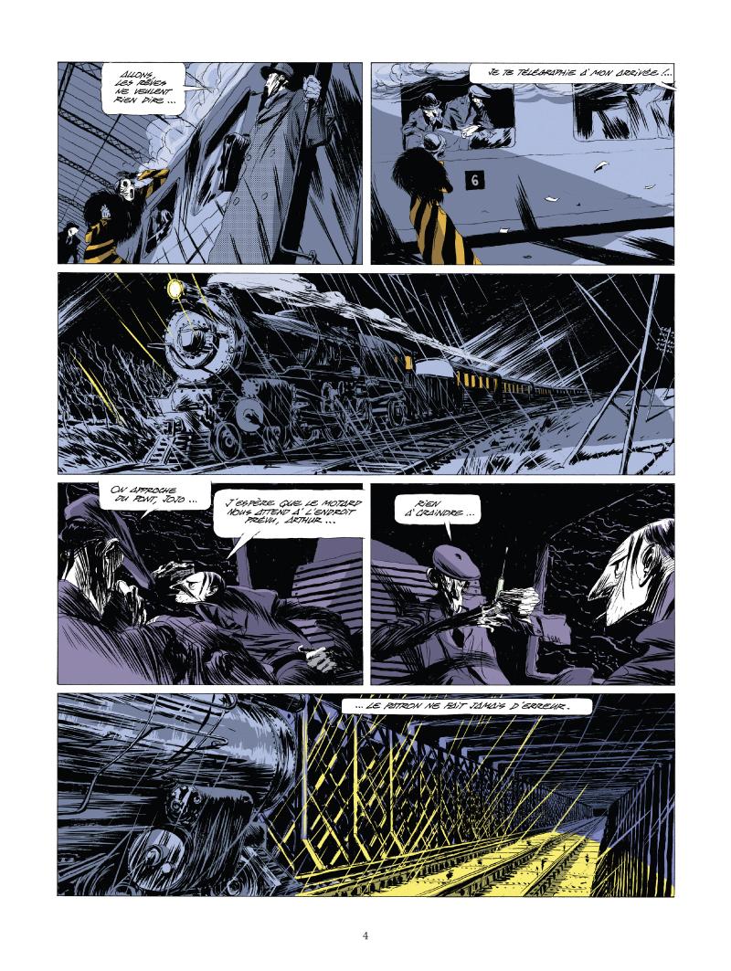 Extrait n°2 de la bd tome 1 par Noël Simsolo