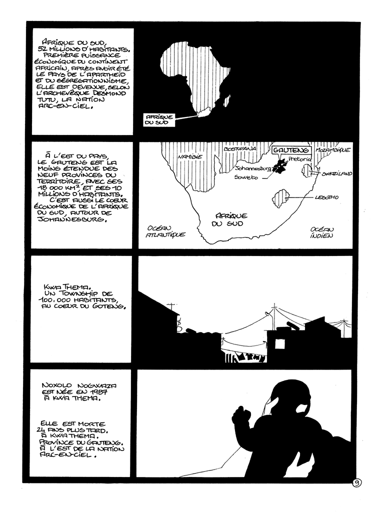 Extrait n°1 de la bd Noxolo par Jean-Christophe Morandeau