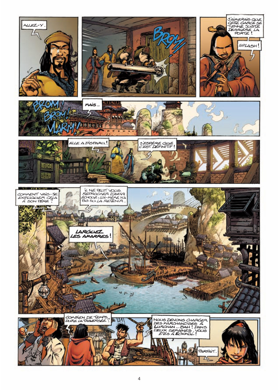 Extrait n°2 de la bd tome 6 par Arleston