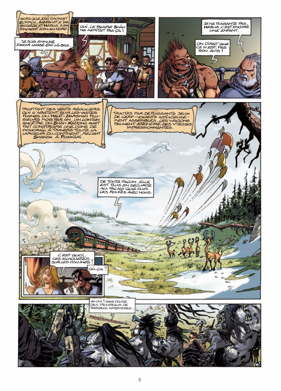 Extrait n°3 de la bd tome 6 par Arleston