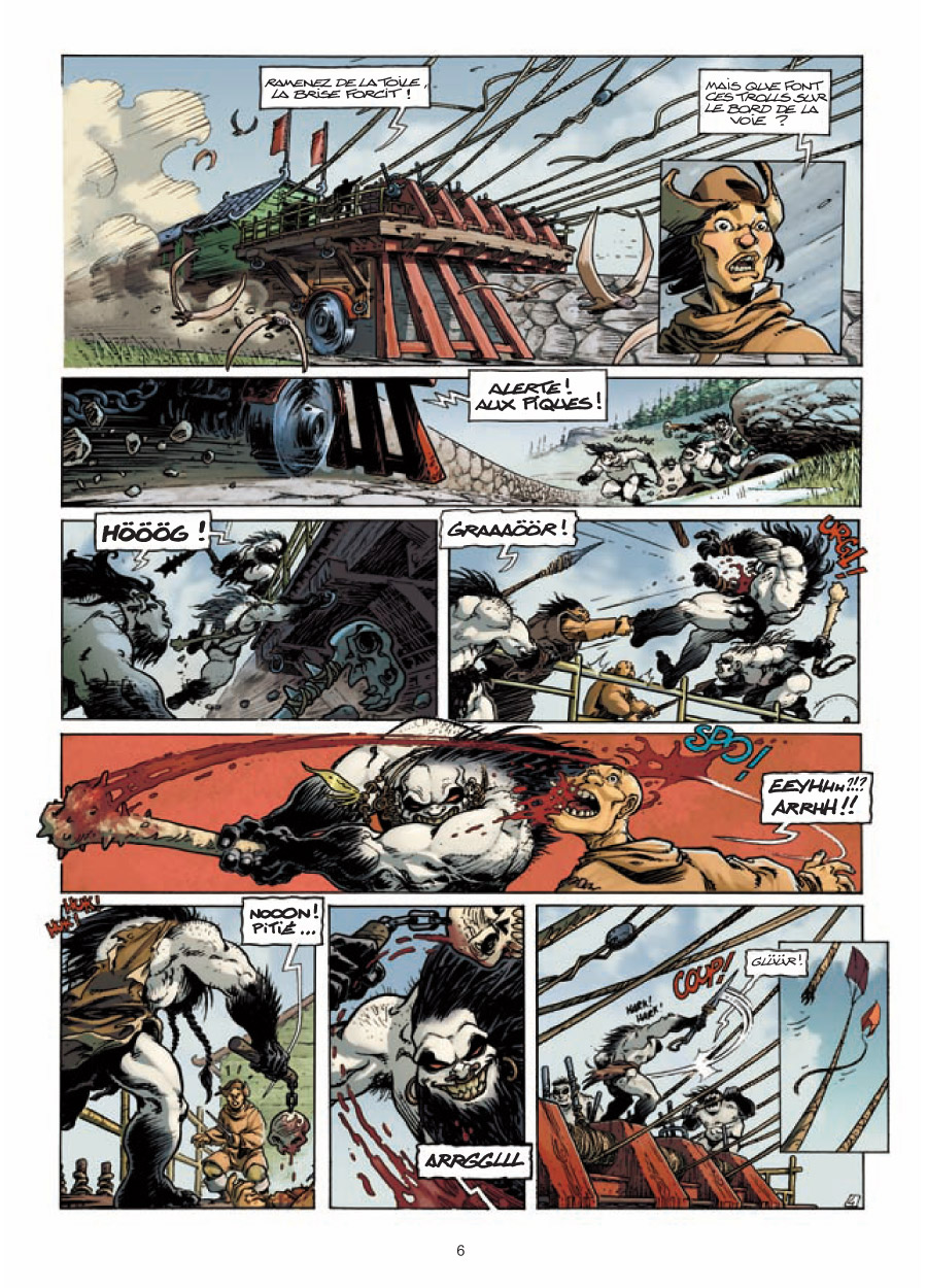 Extrait n°4 de la bd tome 6 par Arleston