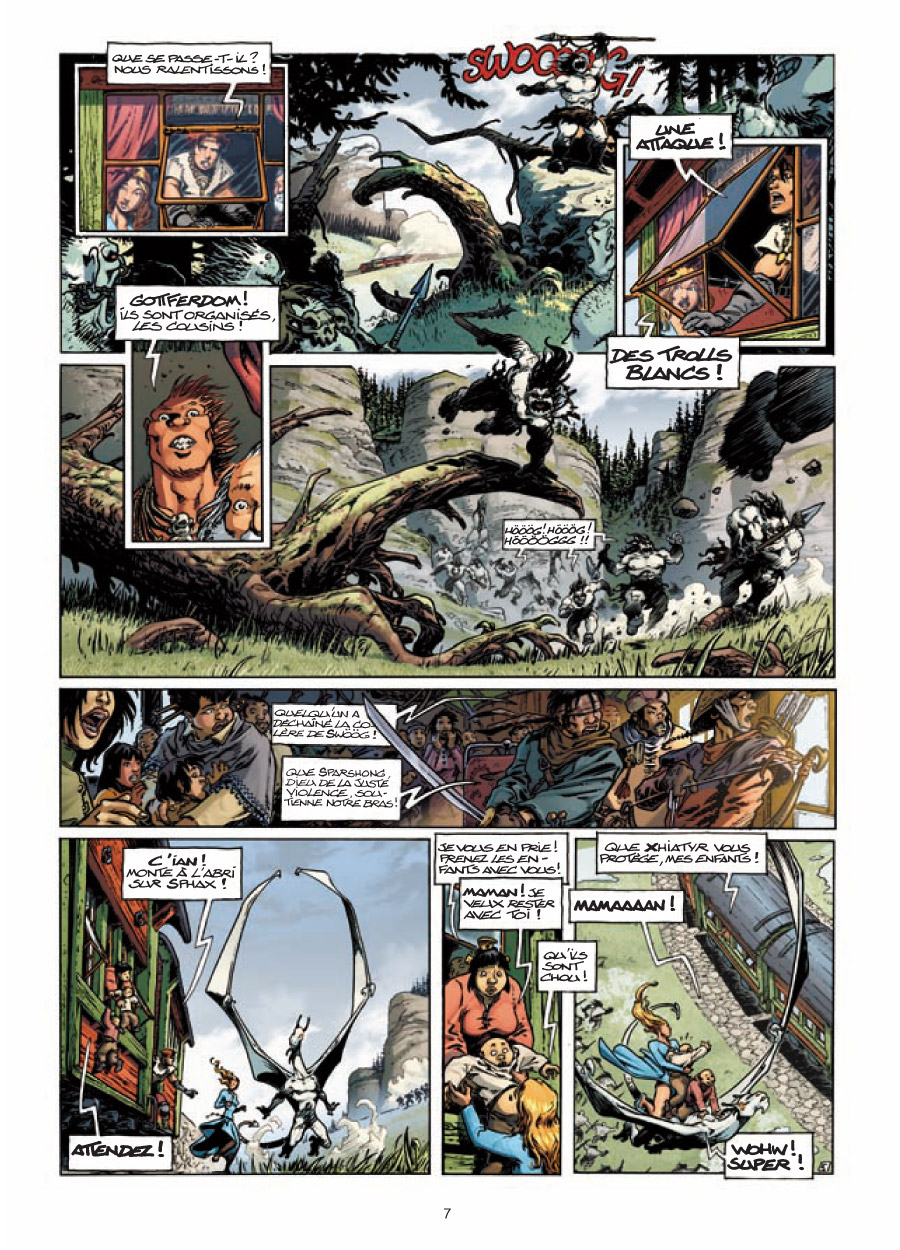Extrait n°5 de la bd tome 6 par Arleston