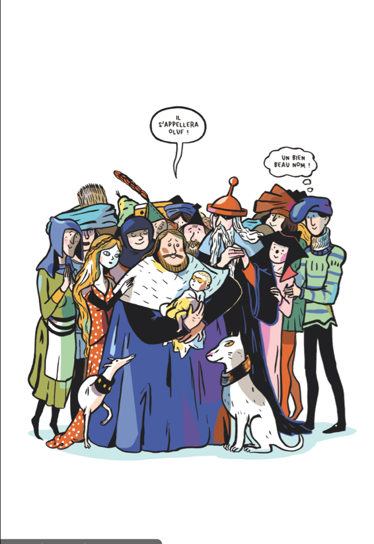 Extrait n°2 de la bd Le Chevalier double par Modrimane