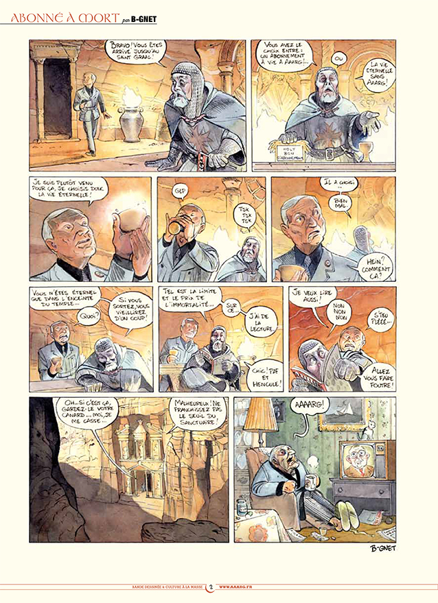Extrait n°1 de la bd tome 3 par Moutch