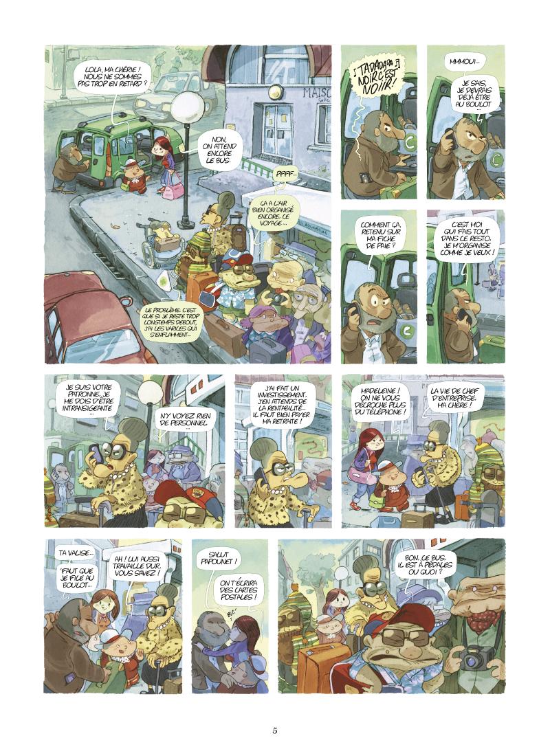 Extrait n°3 de la bd tome 5 par Nob
