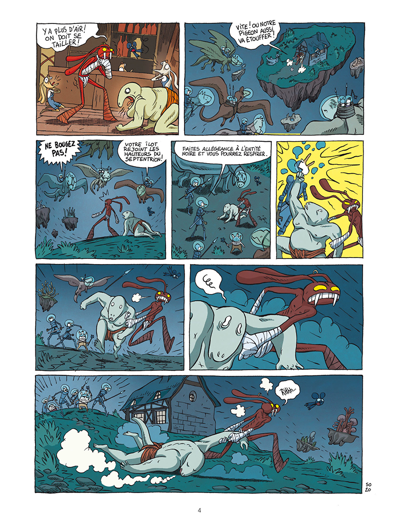Extrait n°2 de la bd tome 110 par Lewis Trondheim
