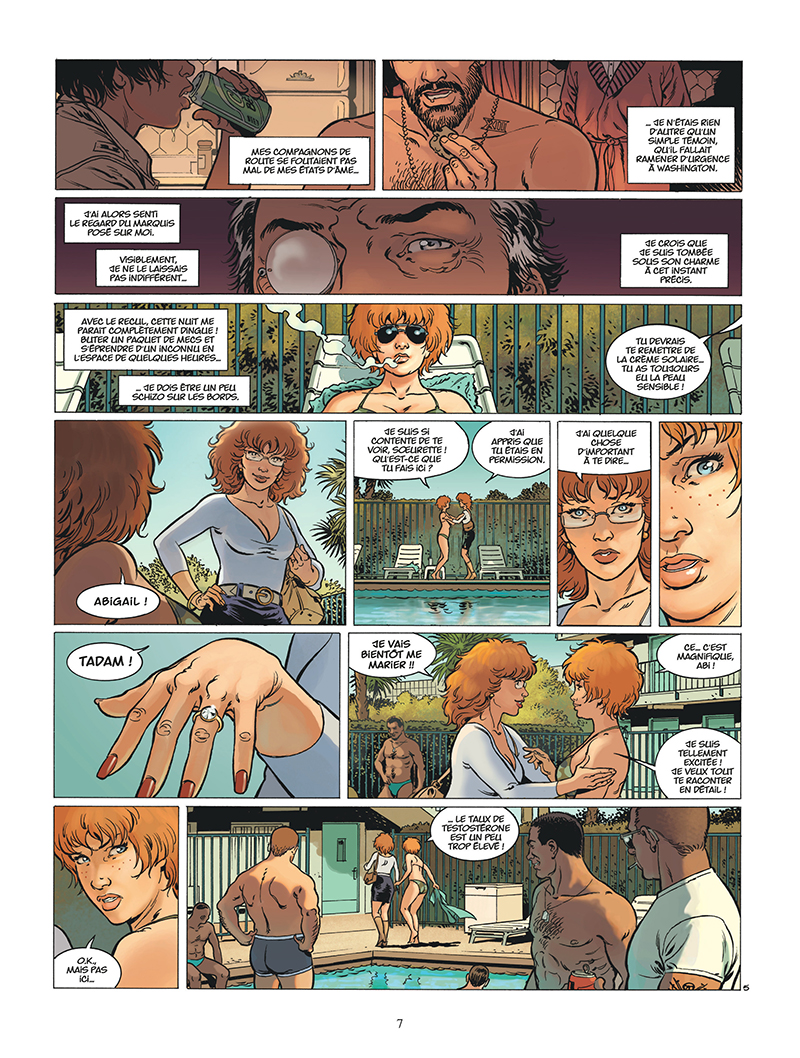 Extrait n°5 de la bd tome 7 par Joël Callède