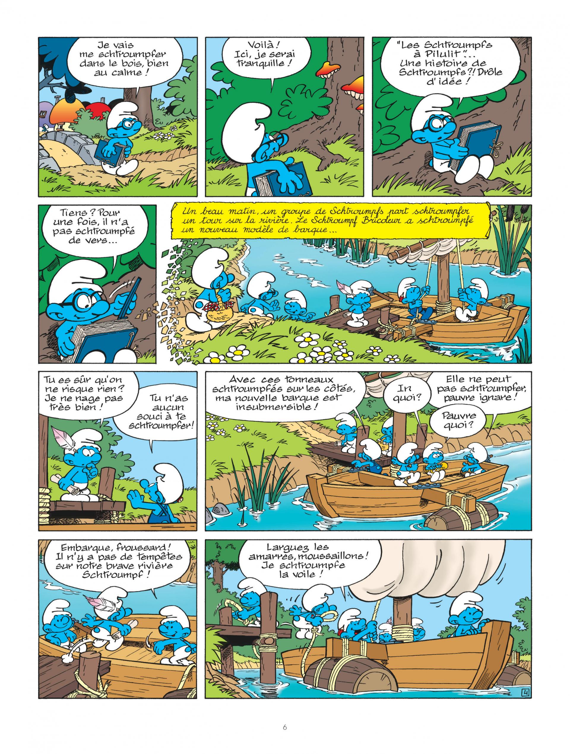 Les Schtroumpfs à Pilulit