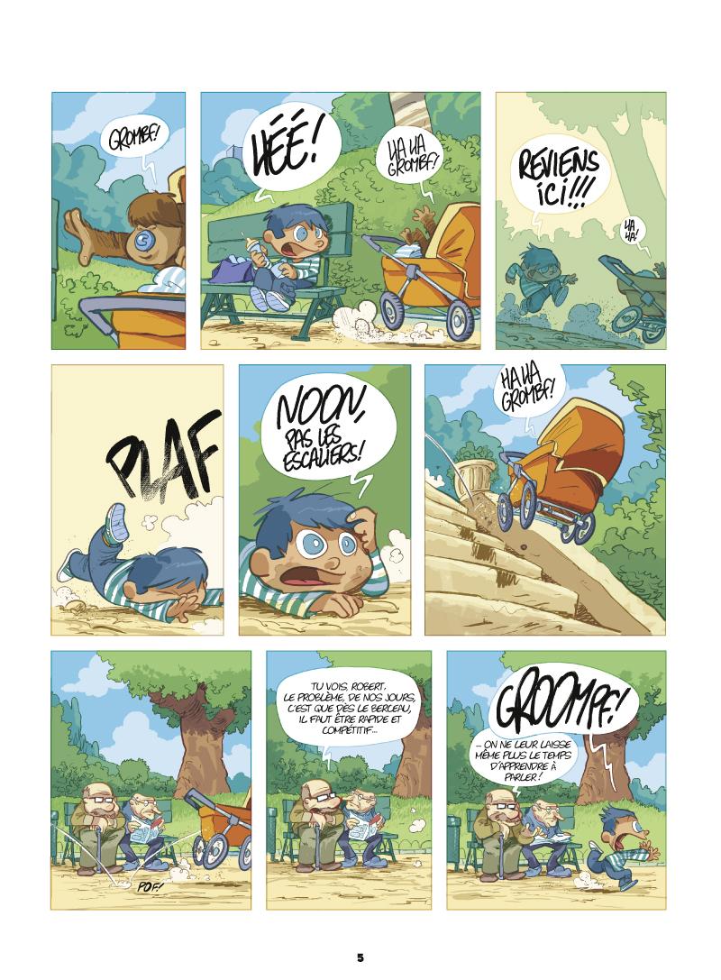 Extrait n°3 de la bd tome 7 par Nob