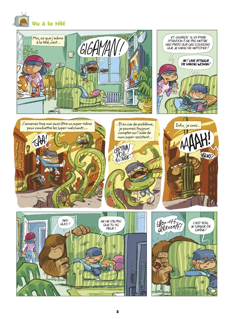 Extrait n°1 de la bd tome 8 par Nob