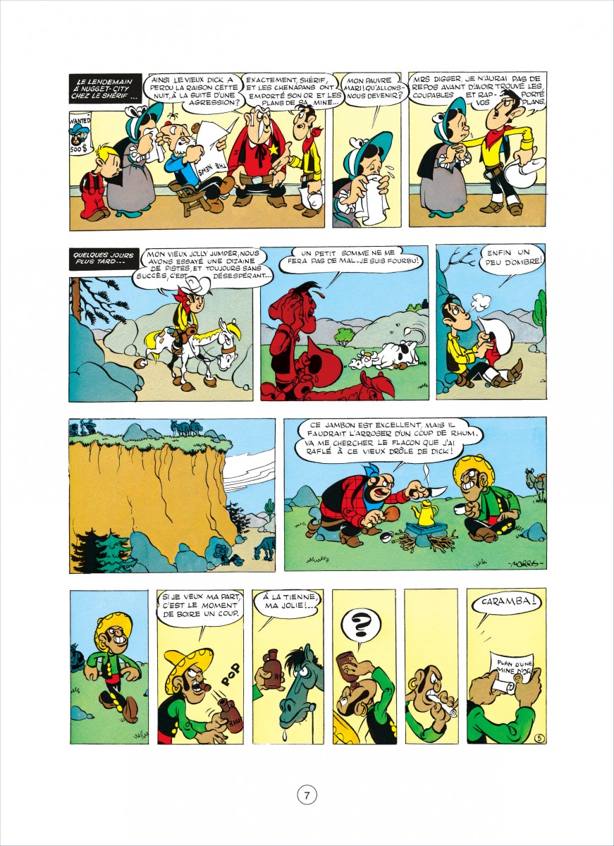 Extrait n°3 de la bd tome 1 par Morris