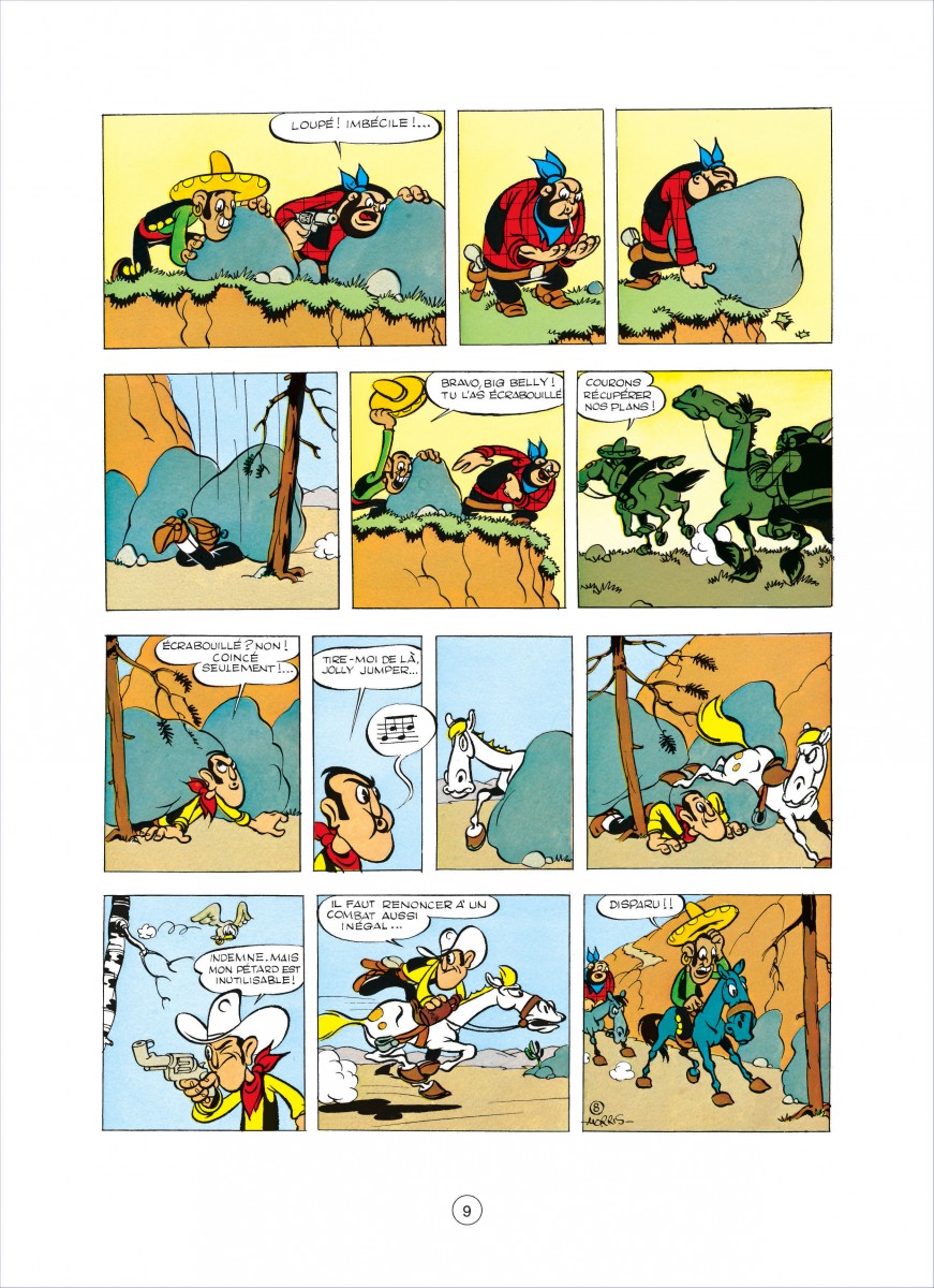 Extrait n°5 de la bd tome 1 par Morris