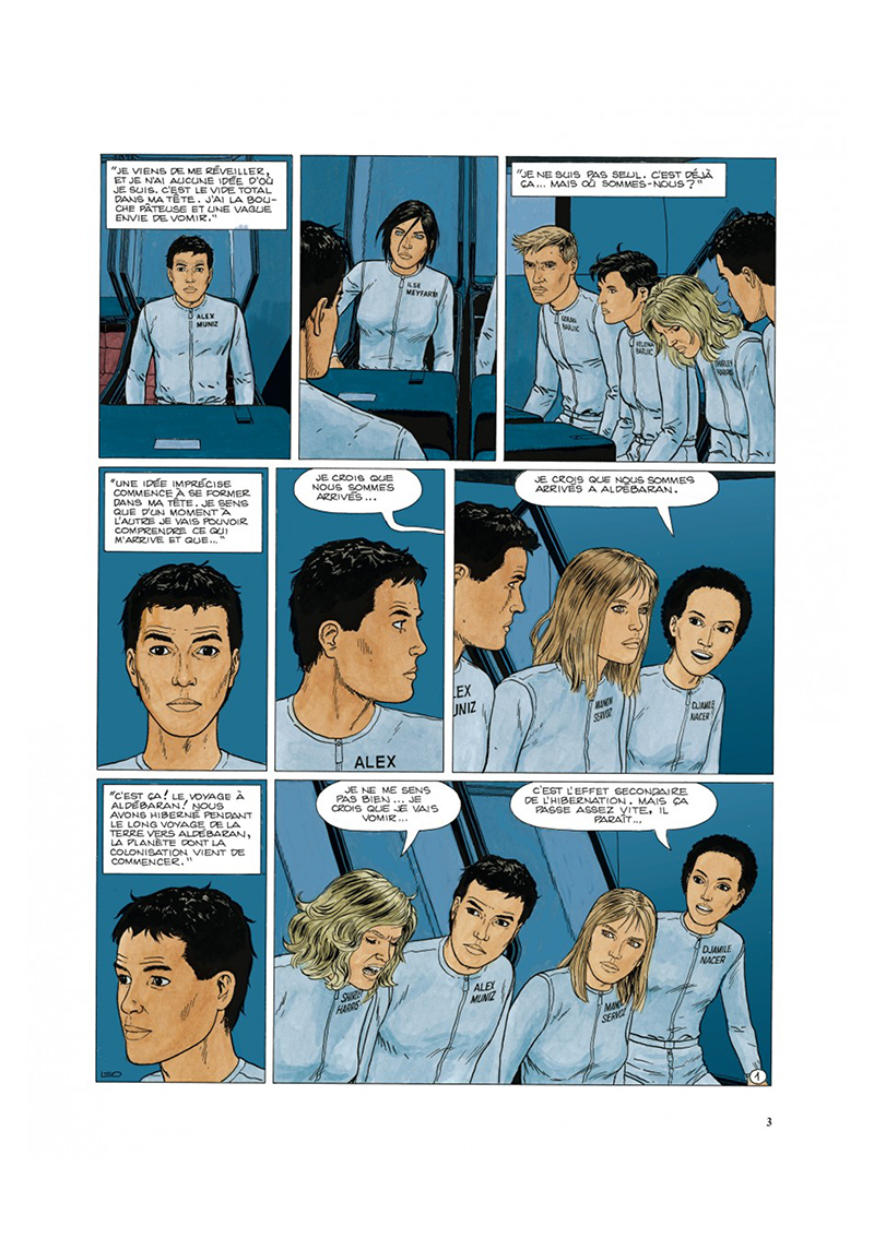 Extrait n°1 de la bd tome 1 par Léo