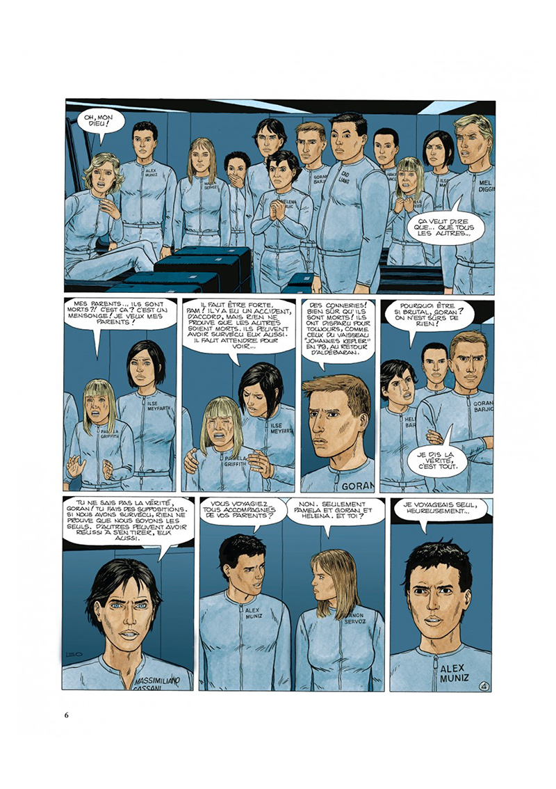 Extrait n°4 de la bd tome 1 par Léo