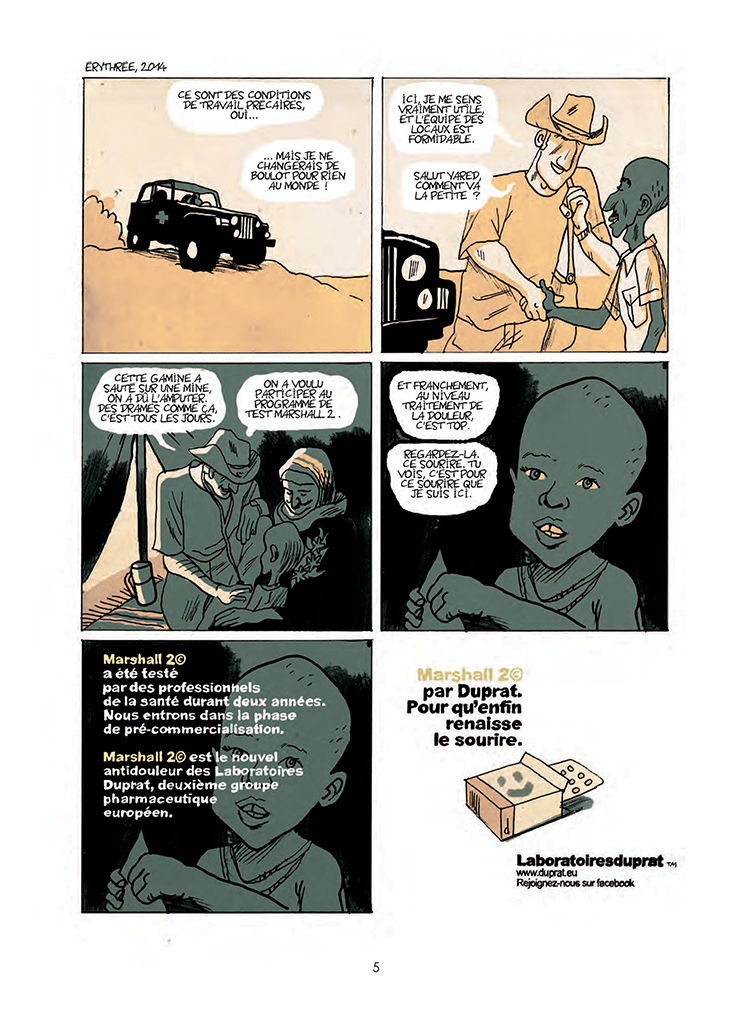 Extrait n°1 de la bd tome 1 par Hervé Bourhis