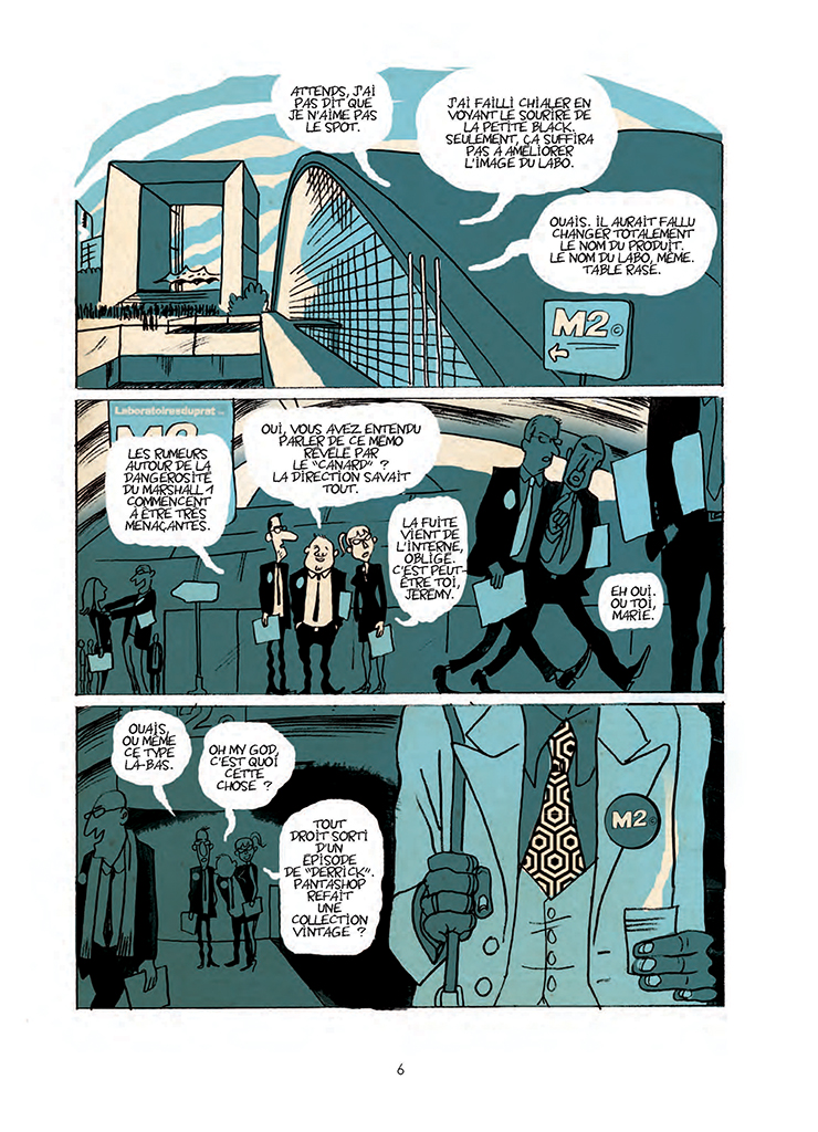 Extrait n°2 de la bd tome 1 par Hervé Bourhis