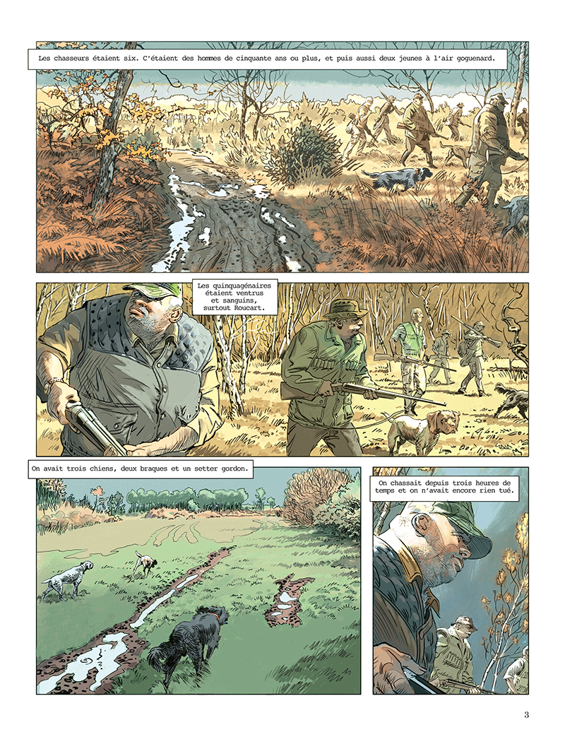 Extrait n°1 de la bd Fatale par Doug Headline