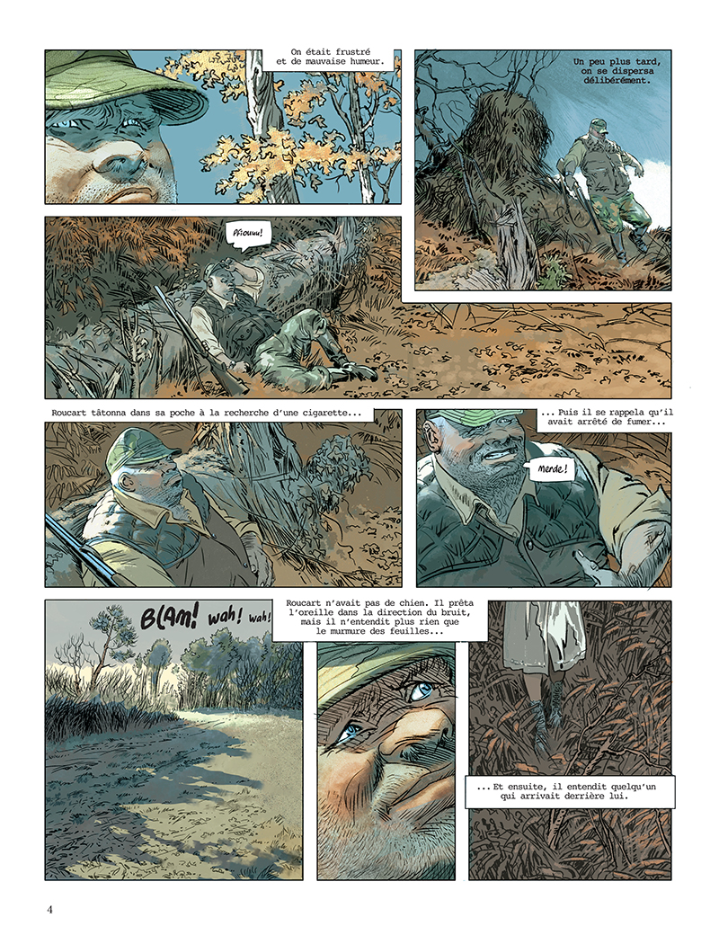 Extrait n°2 de la bd Fatale par Doug Headline