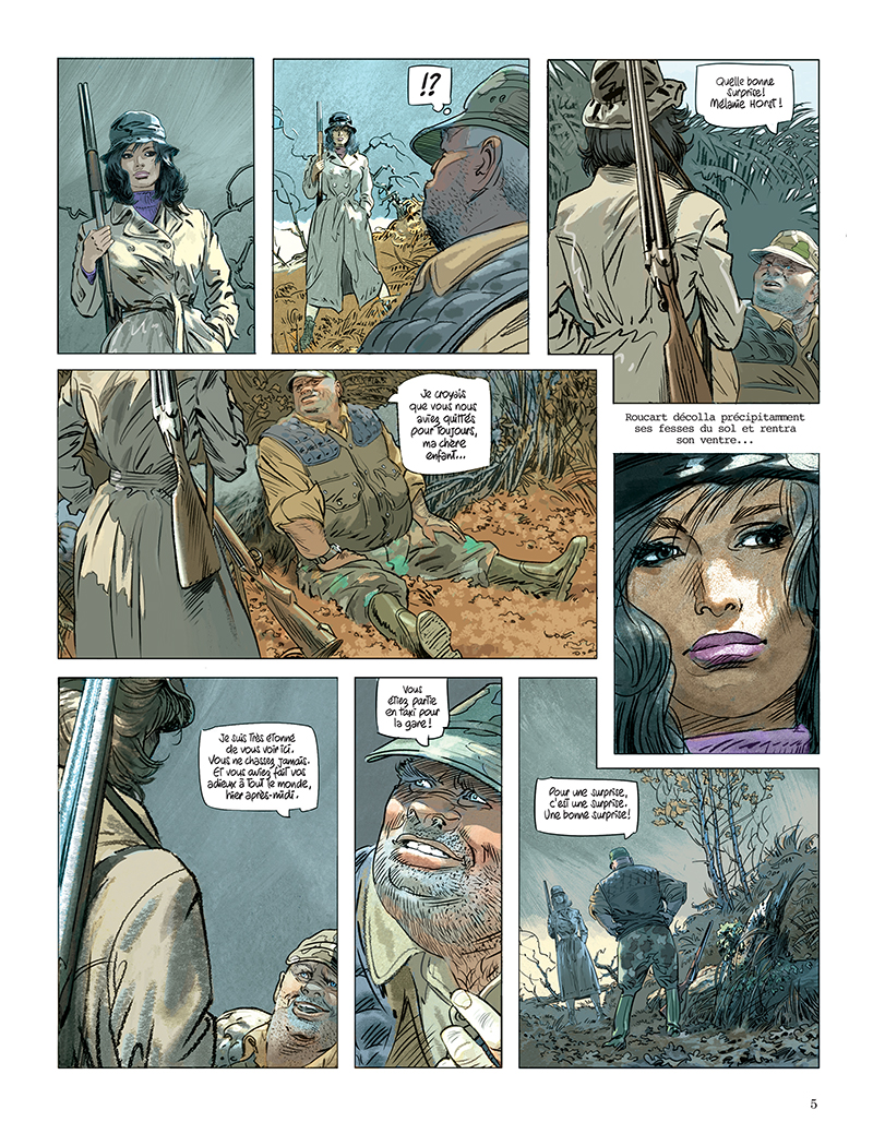 Extrait n°3 de la bd Fatale par Doug Headline