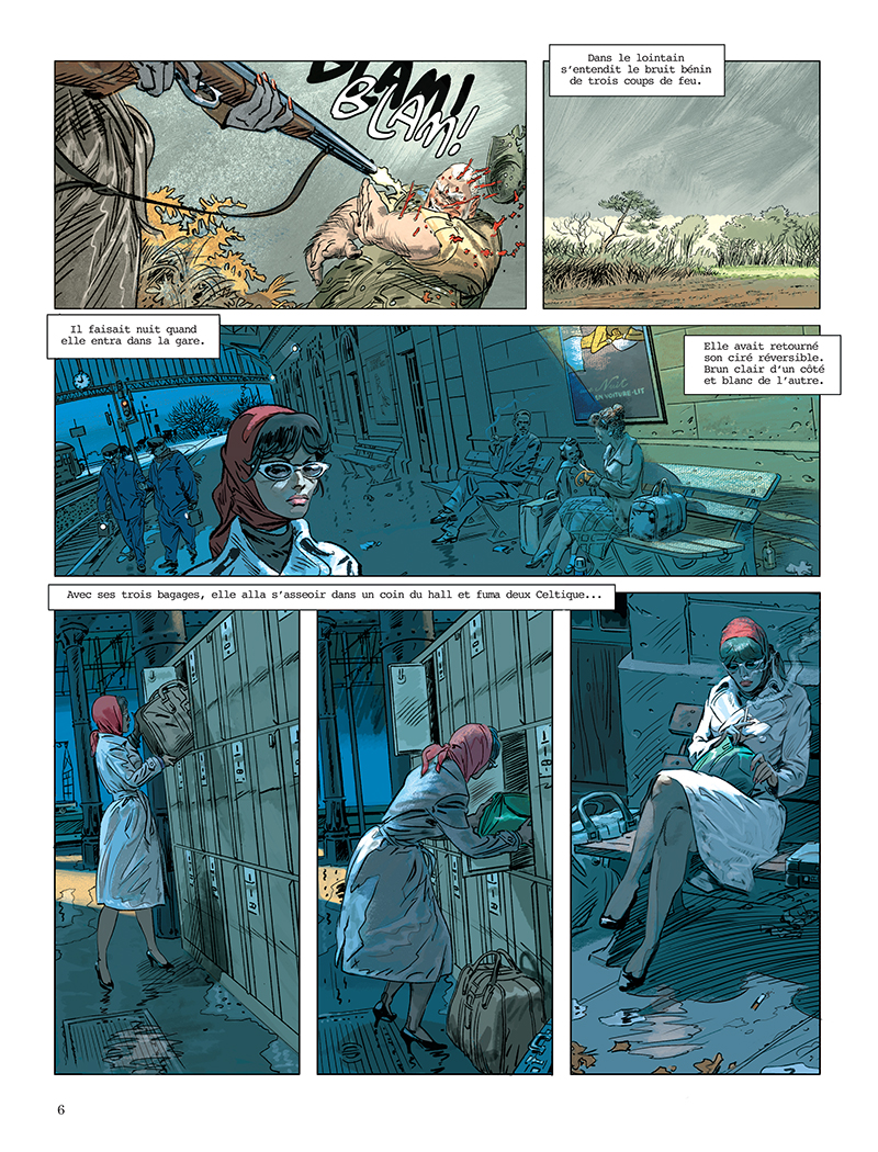 Extrait n°4 de la bd Fatale par Doug Headline