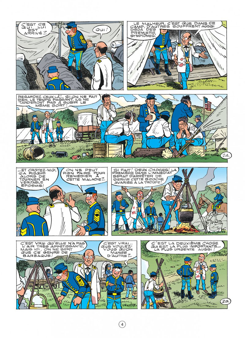 Extrait n°2 de la bd tome 58 par Lambil