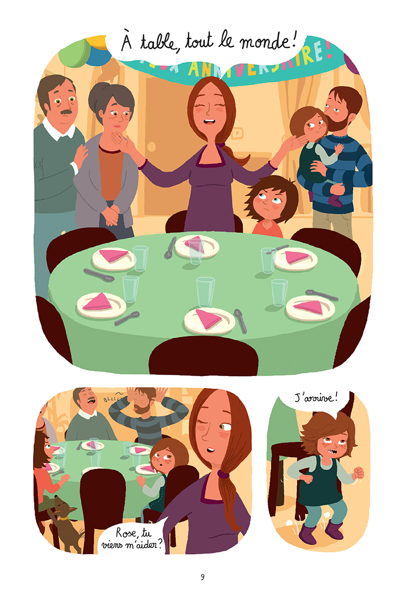 Extrait n°6 de la bd Loulou ne veut pas grandir par Vincent Henry