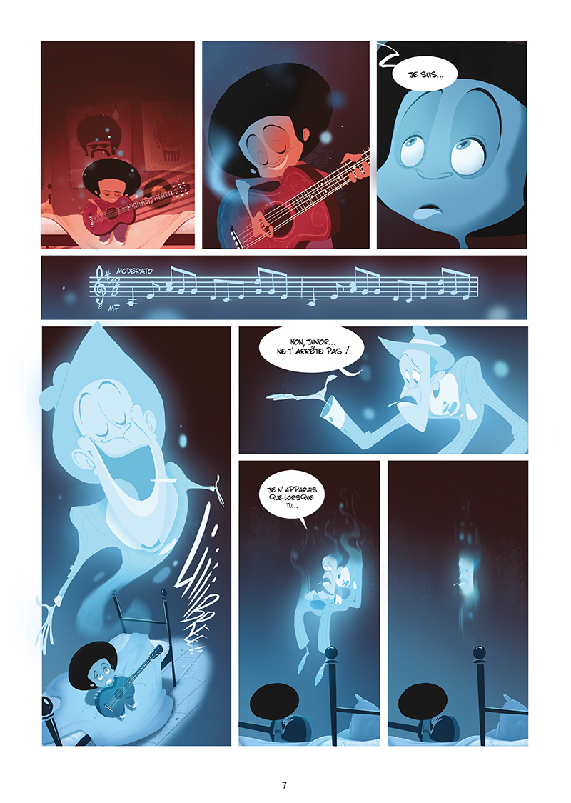 Extrait n°5 de la bd Harlem, sur la route du diable par Goum