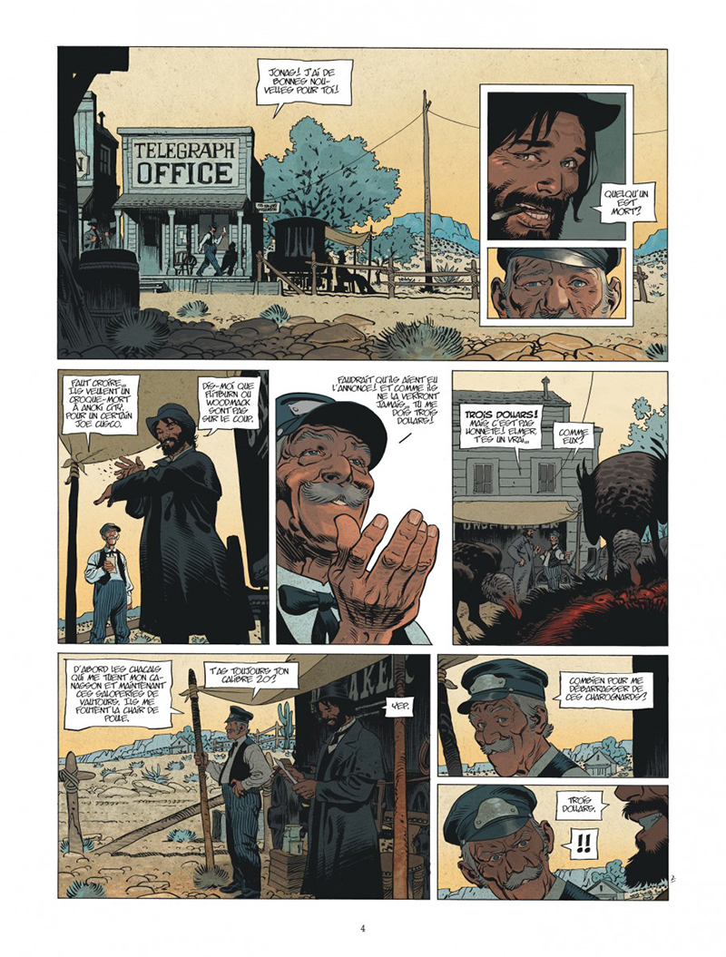 Extrait n°2 de la bd tome 1 par Xavier Dorison