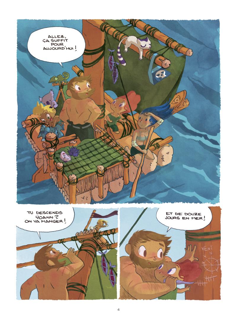 Extrait n°2 de la bd tome 3 par Mathilde Domecq