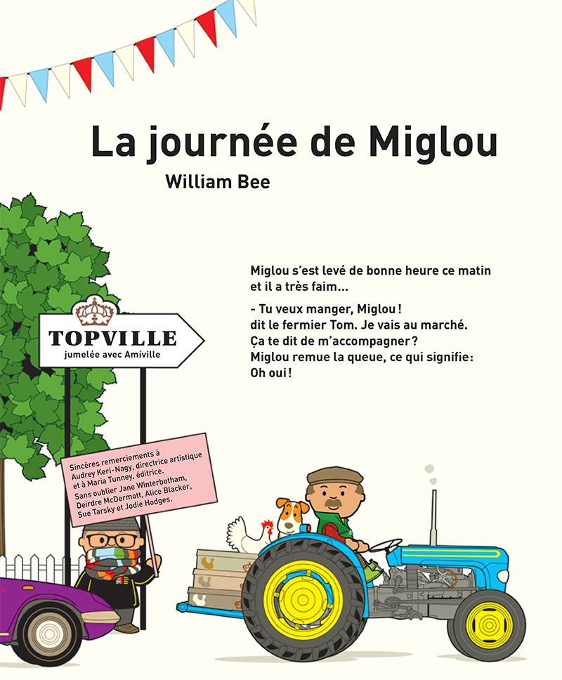 Extrait n°4 de la bd La journée de Miglou par William Bee