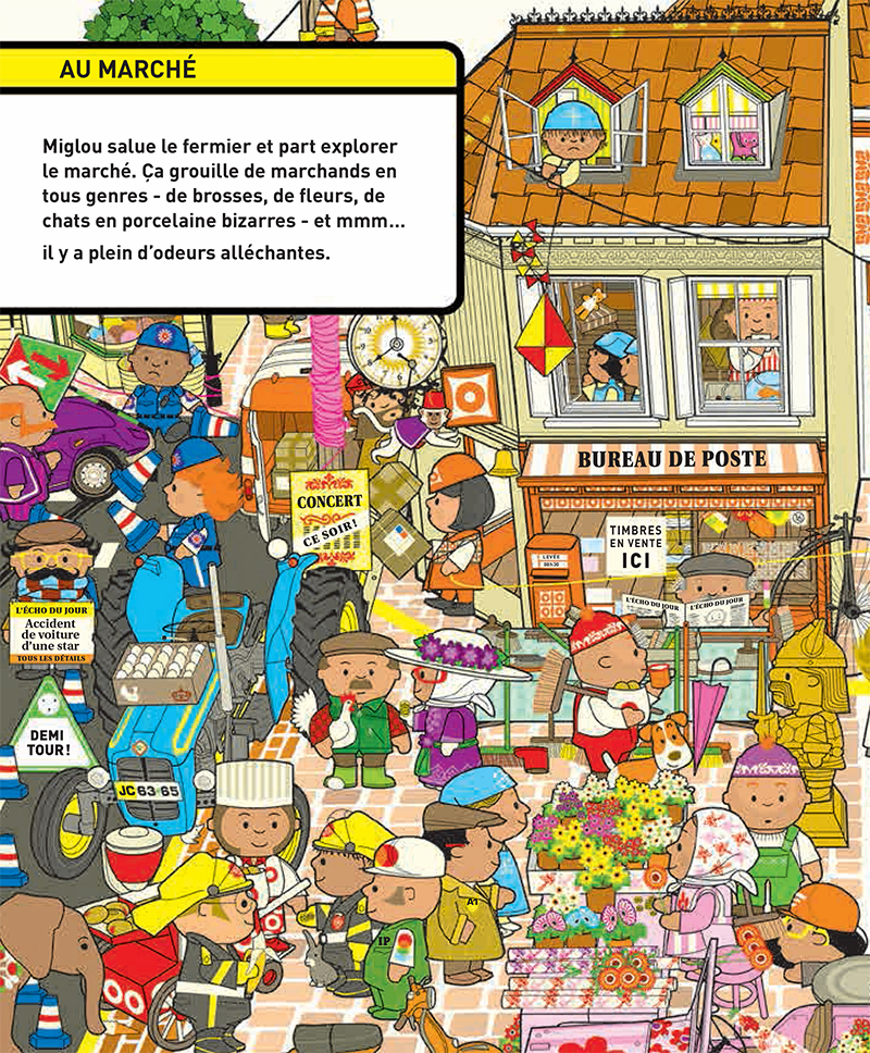 Extrait n°5 de la bd La journée de Miglou par William Bee