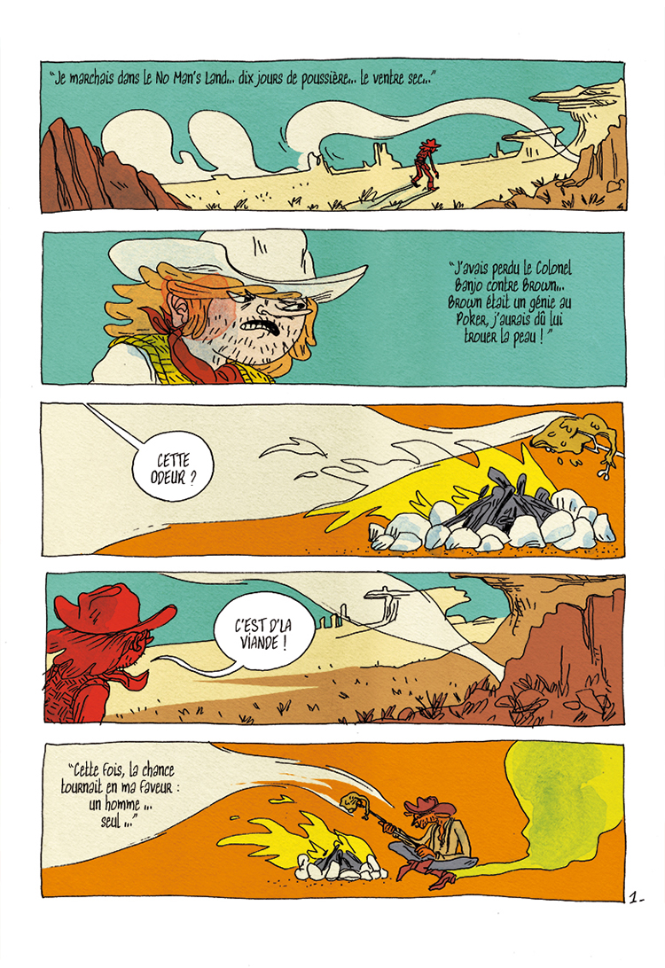 Extrait n°1 de la bd Victor et Clint par Marion Duclos