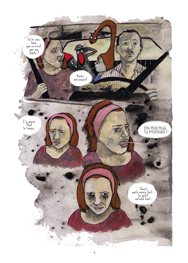 Extrait n°2 de la bd Mourir (ça n'existe pas) par Théa Rojzman