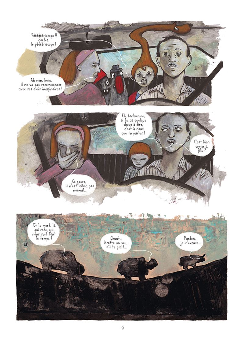 Extrait n°4 de la bd Mourir (ça n'existe pas) par Théa Rojzman