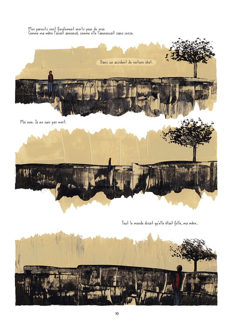 Extrait n°5 de la bd Mourir (ça n'existe pas) par Théa Rojzman