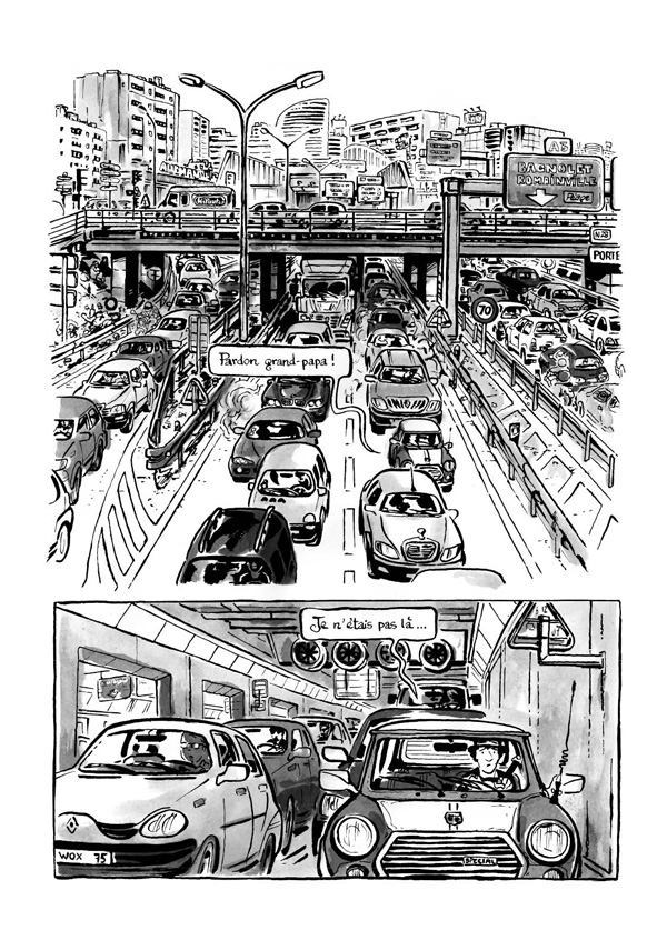 Extrait n°1 de la bd Intrus à l'étrange par Simon Hureau