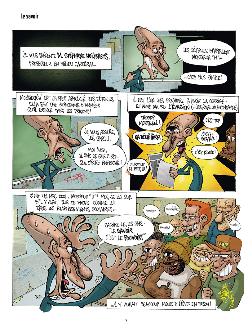 Extrait n°4 de la bd tome 2 par Berthet One