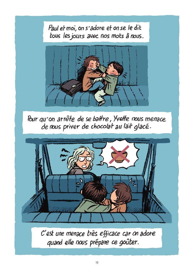 Extrait n°13 de la bd Ma maman est en Amérique, elle a rencontré Buffalo Bill par Jean Regnaud