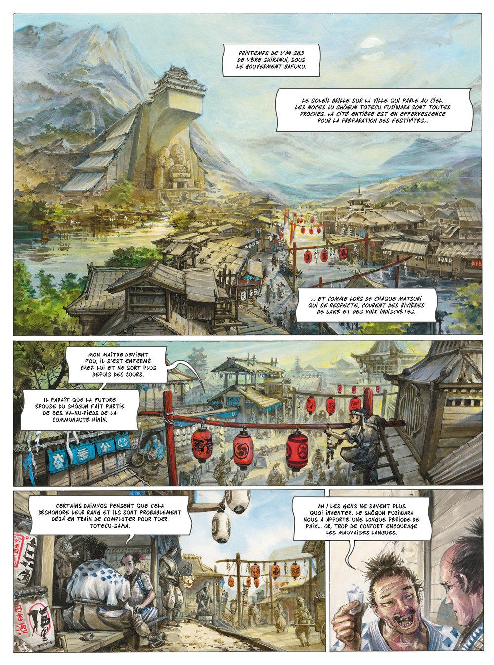 Extrait n°1 de la bd tome 1 par Saverio Tenuta