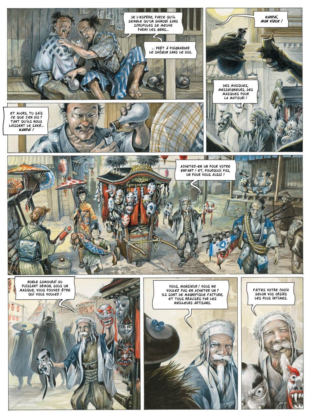 Extrait n°2 de la bd tome 1 par Saverio Tenuta