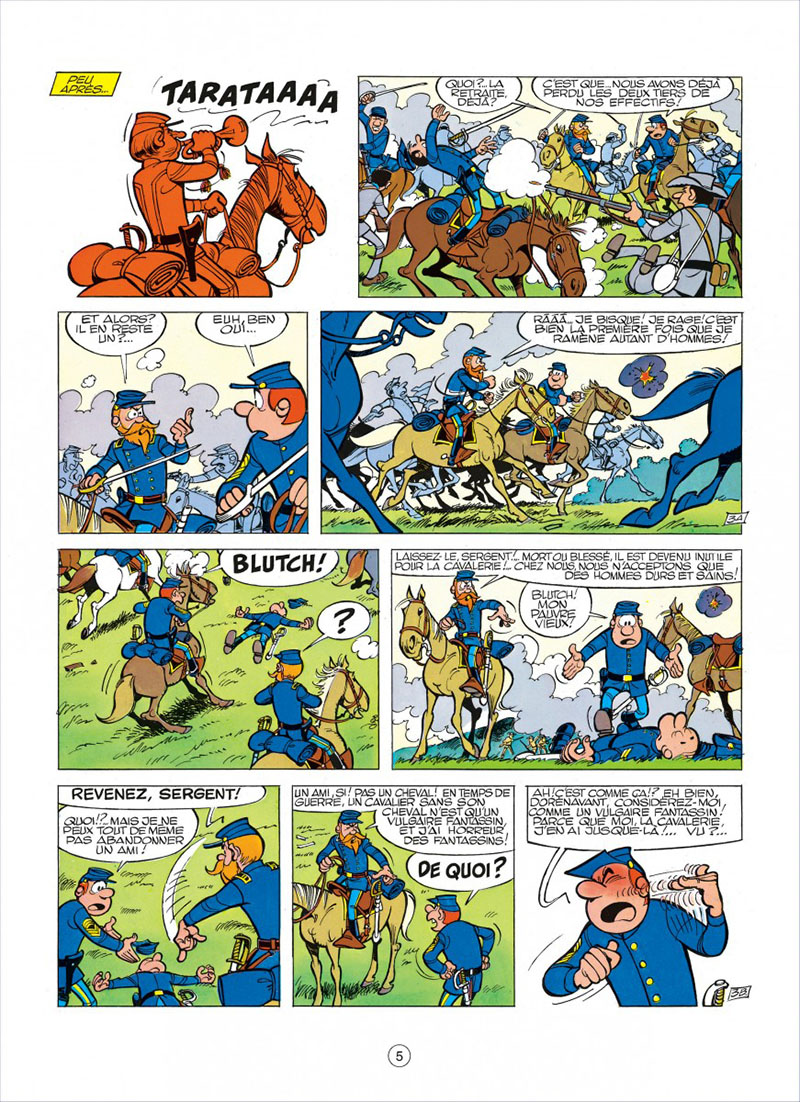 Extrait n°1 de la bd tome 7 par Lambil