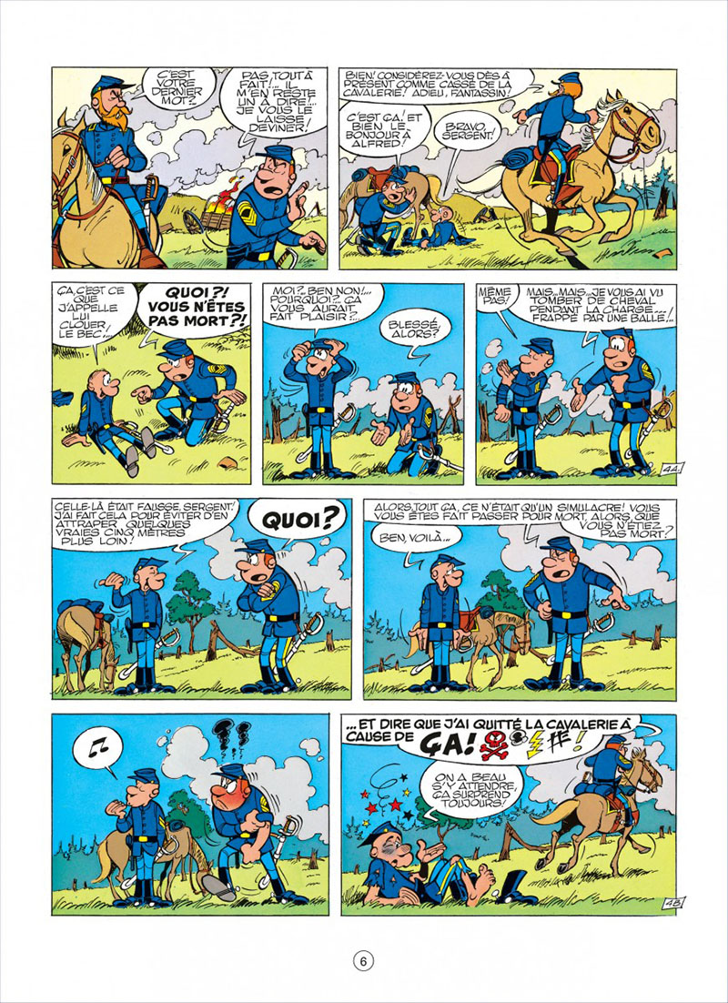 Extrait n°2 de la bd tome 7 par Lambil