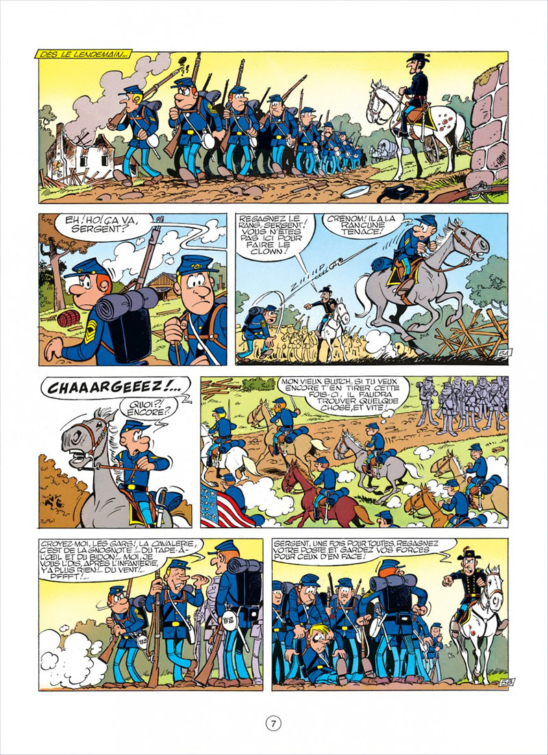 Extrait n°3 de la bd tome 7 par Lambil